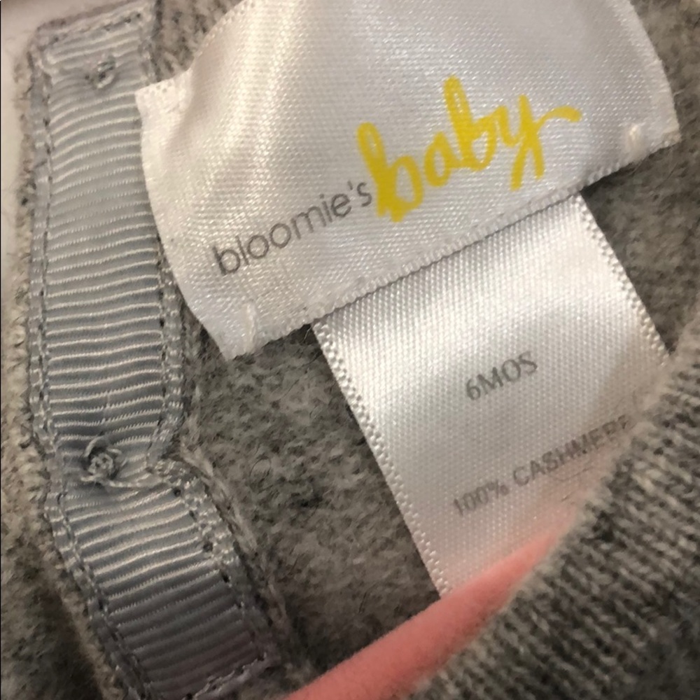 100% cashmere baby girls dress - Picture 3 of 4